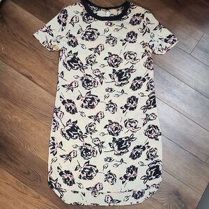 Truth Floral Summer T Shirt Dress